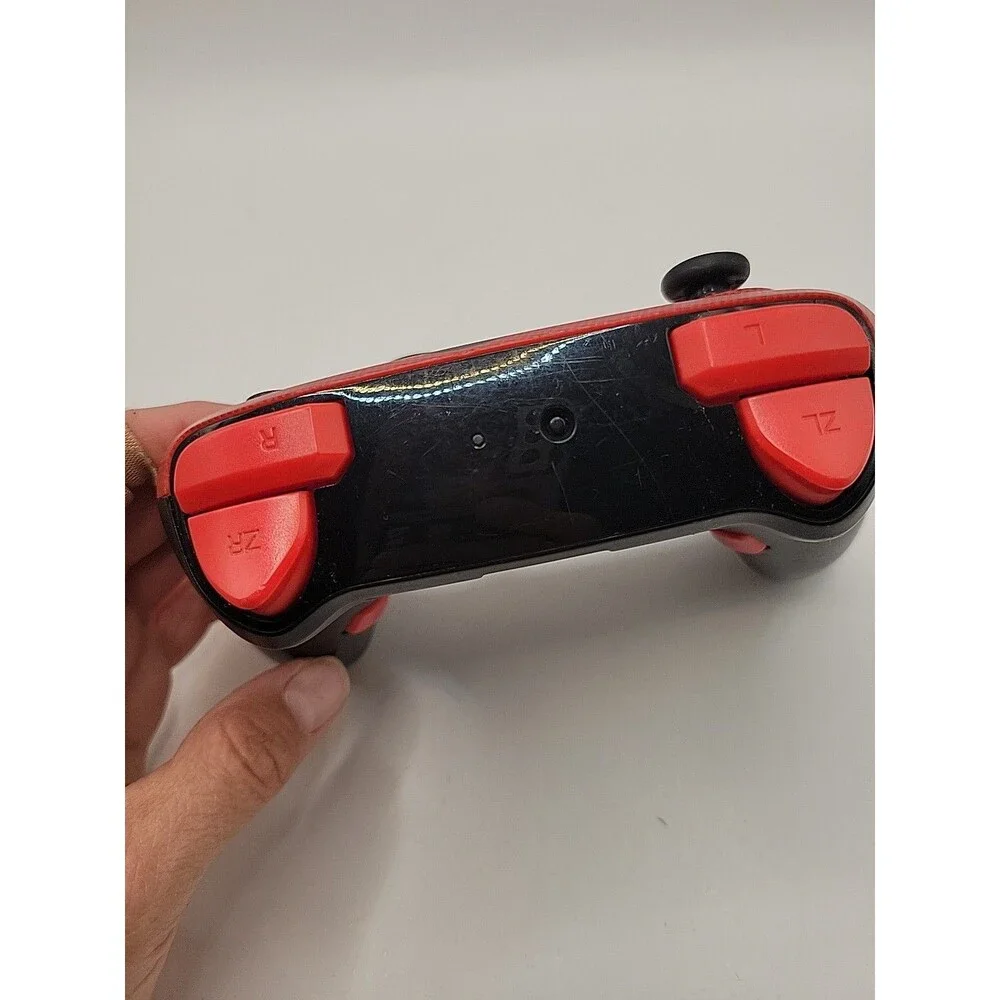 PowerA Enhanced Wireless Mario Silhouette Controller Nintendo Switch See Photos